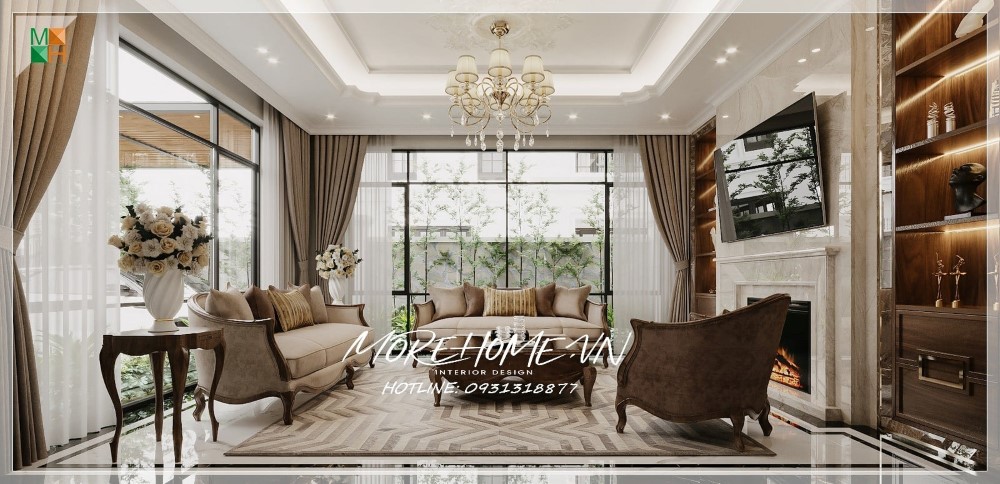 Thiết kế nội thất nhà phố